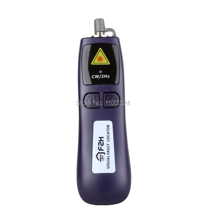 

Free Shipping Grandway 650nm 10mw 12km Mini Fiber Optic Visual Fault Locator Cable Tester VLS-8-10