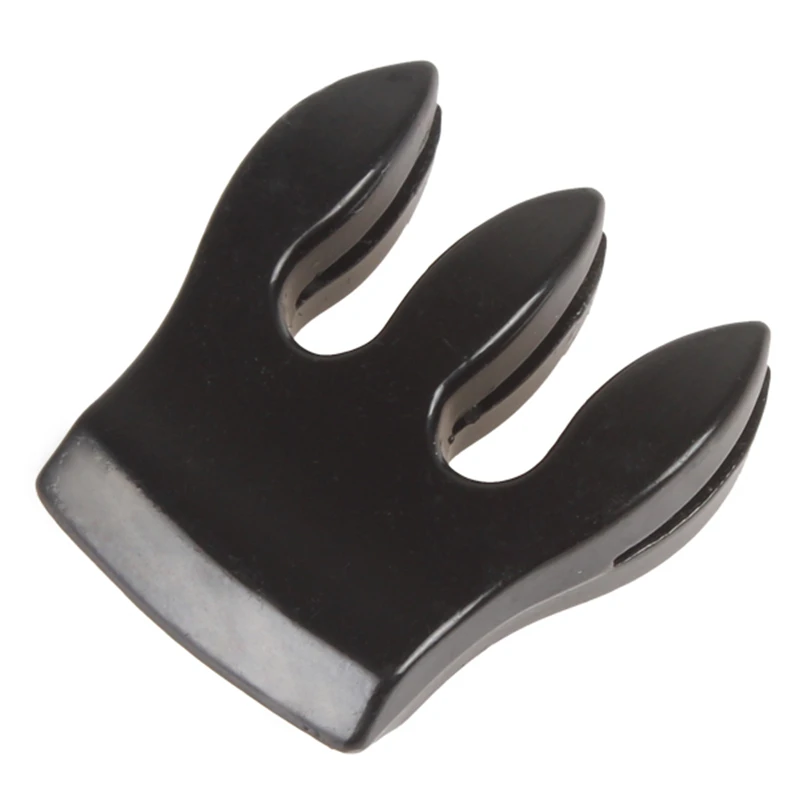 Высококачественные Аксессуары для скрипки 3 зубца Металлическая черная скрипка