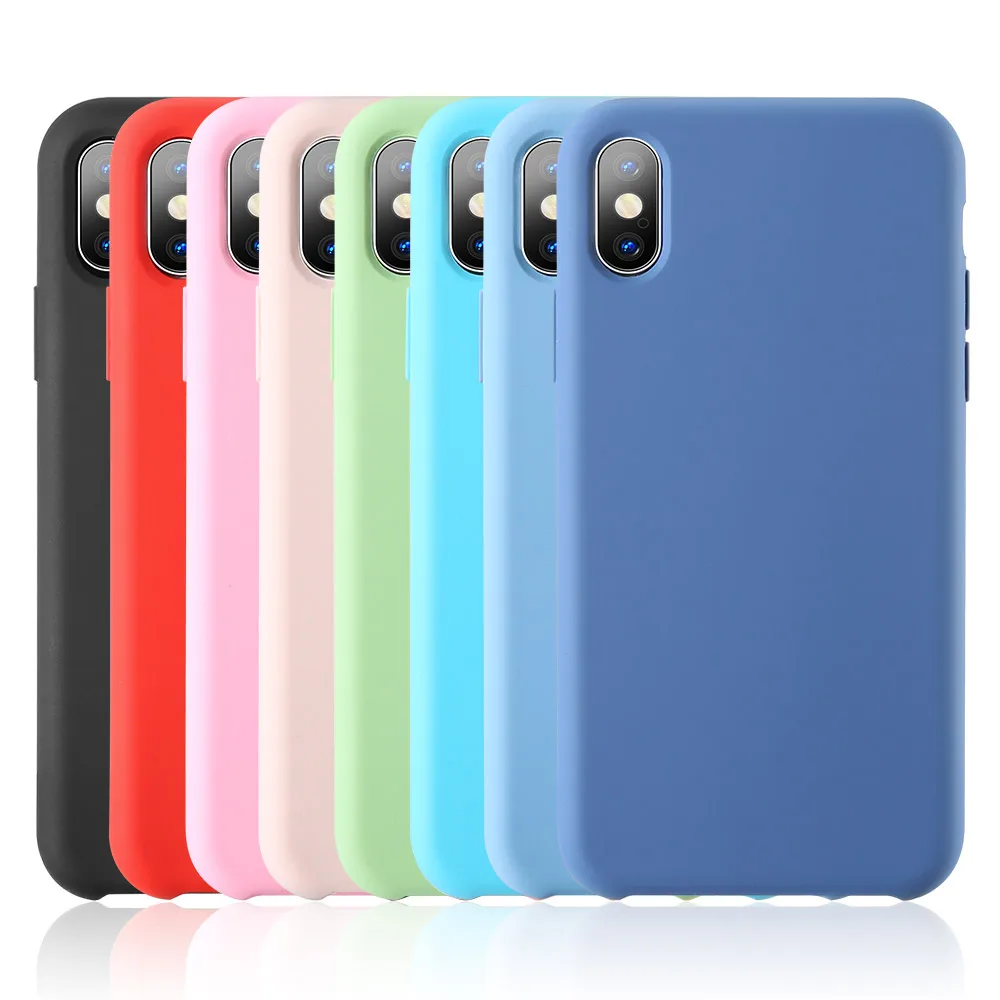 Оригинальный официальный силиконовый чехол для телефона iPhone 11 pro 6 S 7 8 Plus X XS MAX XR 5 5S