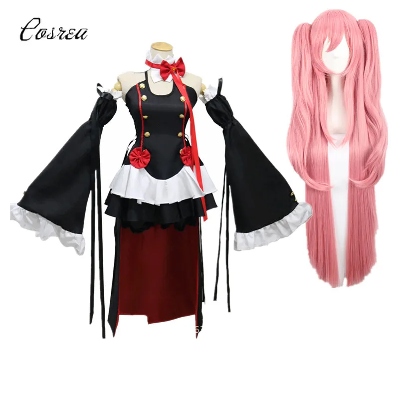 Аниме Серафим конца Owari No Seraph Krul Tepes униформа косплей костюм полный комплект