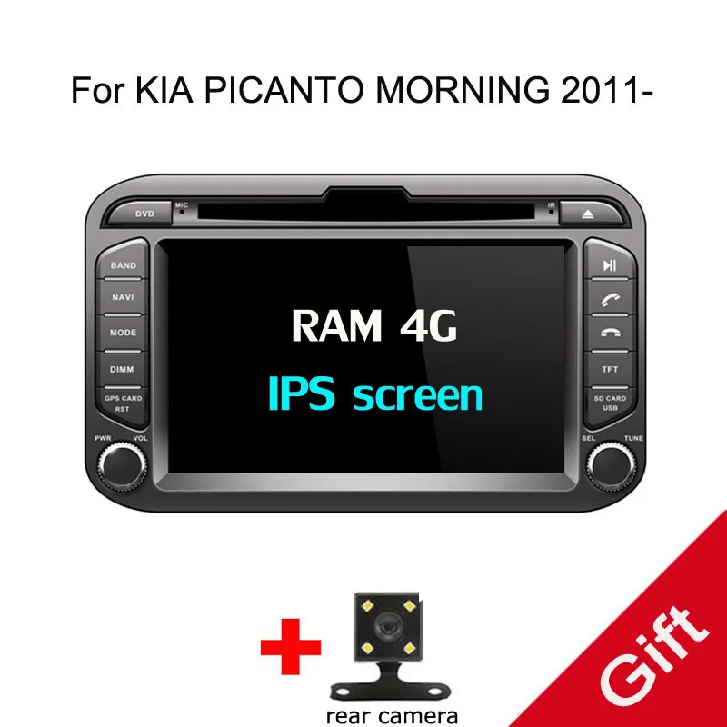 Android 9 0 Octa Core PX5/PX6 Fit KIA Picanto Morning 2011 2012 2013 2014 2015 автомобильный dvd-плеер навигация gps 3g