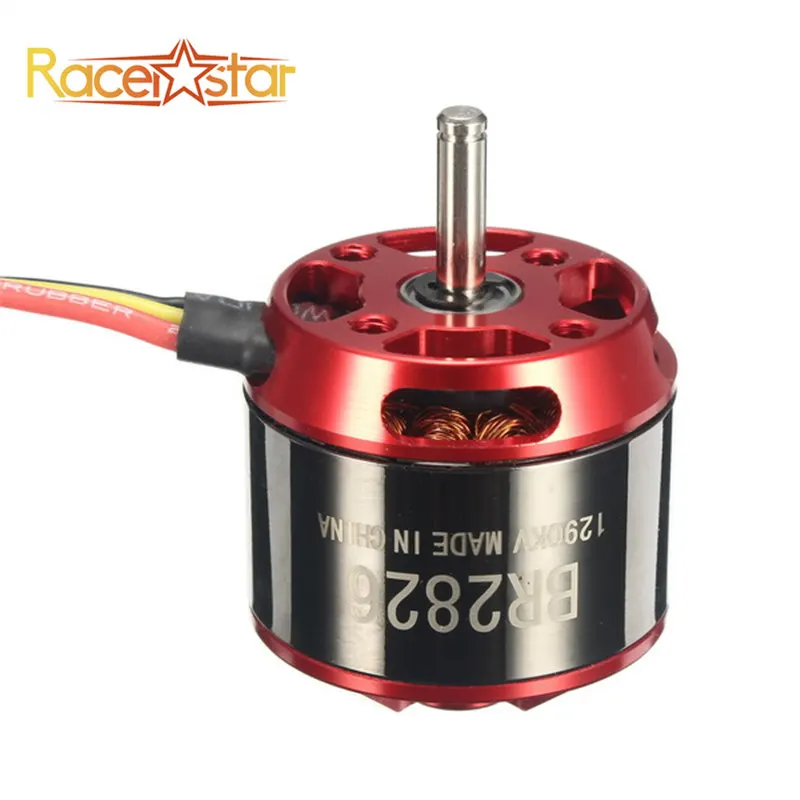 Оригинальный бесщеточный двигатель Racerstar BR2826 1290KV 2 4S для радиоуправляемой модели