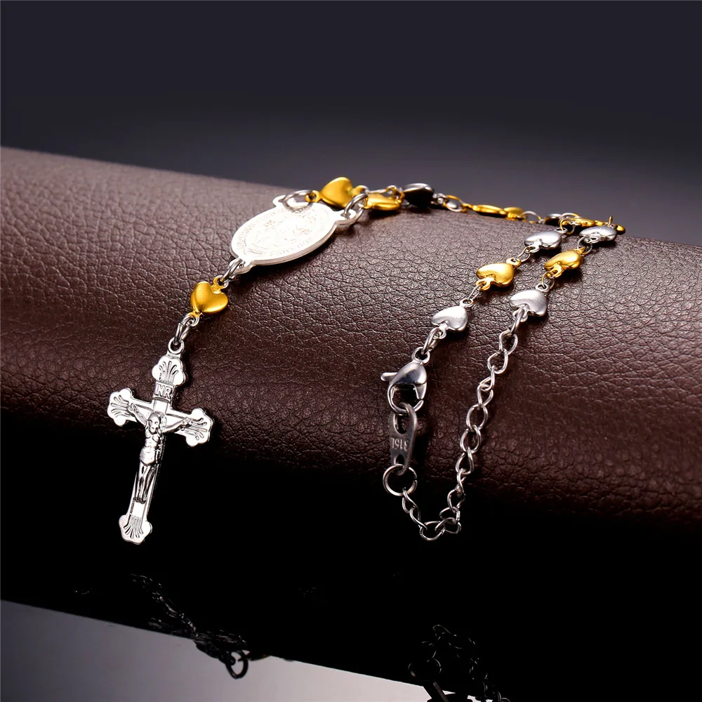 Женский комплект из колье и браслета нержавеющей стали|necklace bracelet set|set for womenwholesale