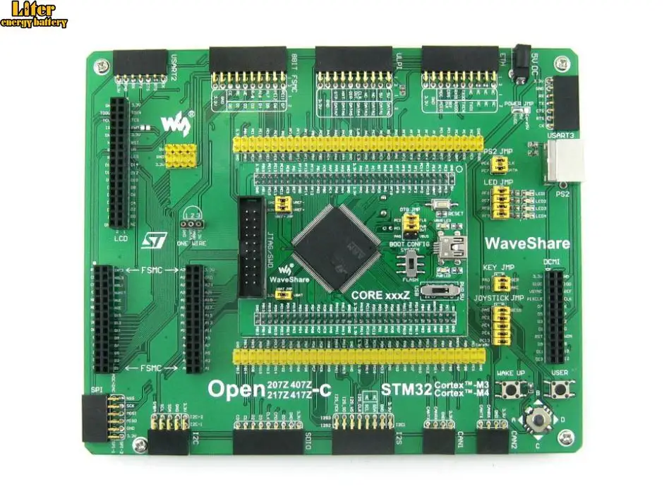 STM32 плата STM32F407ZxT6 ARM Cortex M4 Development Board STM32F4 Series = Open407Z C Standard|Демонстрационные стенды| |