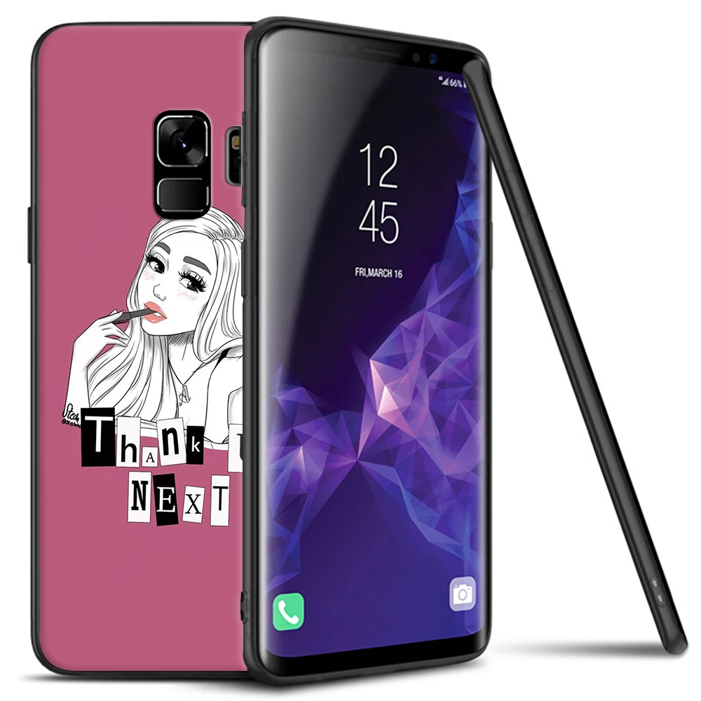 Lavaza Ariana Grande Thank U Next Soft TPU Phone Case for Samsung Galaxy A10 A30 A40 A50 A70 M10 M20 M30 Silicone Cover | Мобильные