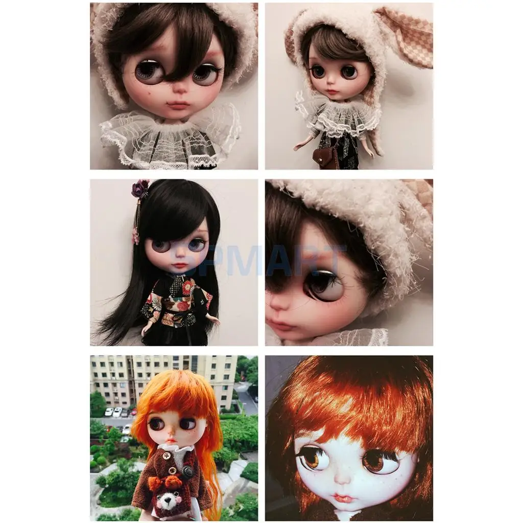 4 цвета Лицевая панель с задней головкой Винты Набор для 12 &quotRBL Neo baby Doll Changing Face