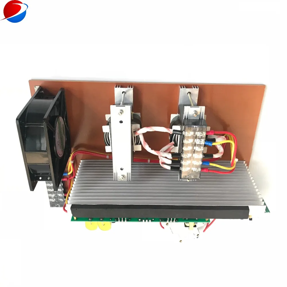 Высокая мощность 2000 Вт ультразвуковая волна pcb генератор 20 кГц 25 28 30 33 40 для чистки