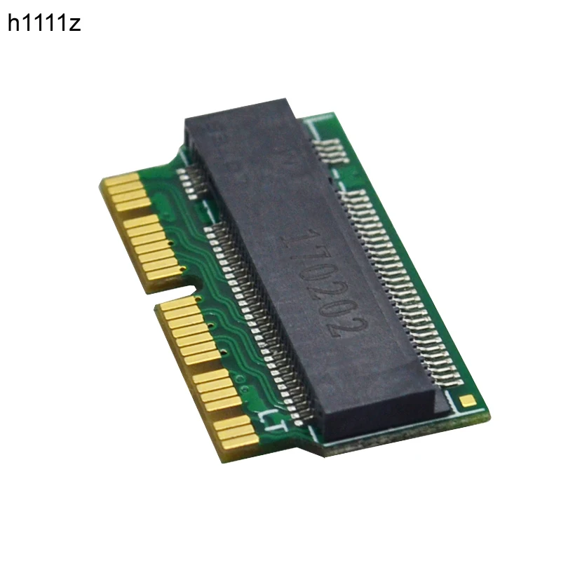 

M key M.2 PCI-e NVMe SSD Adapter Card for 2013 2014 2015 MACBOOK Air A1465 A1466 Pro A1398 A1502 A1419 NGFF to MD711 MD712