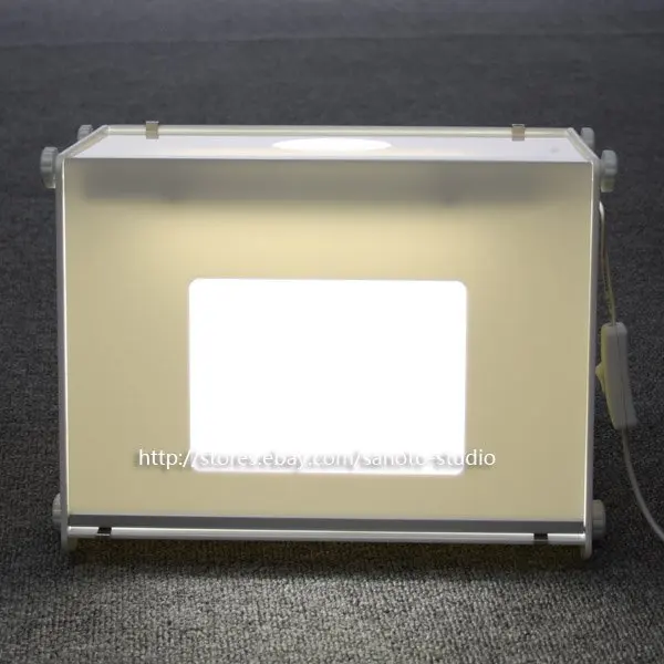 DHL Бесплатная доставка SANOTO MK30 220/110 в ЕС Портативный мини фотостудия фотография