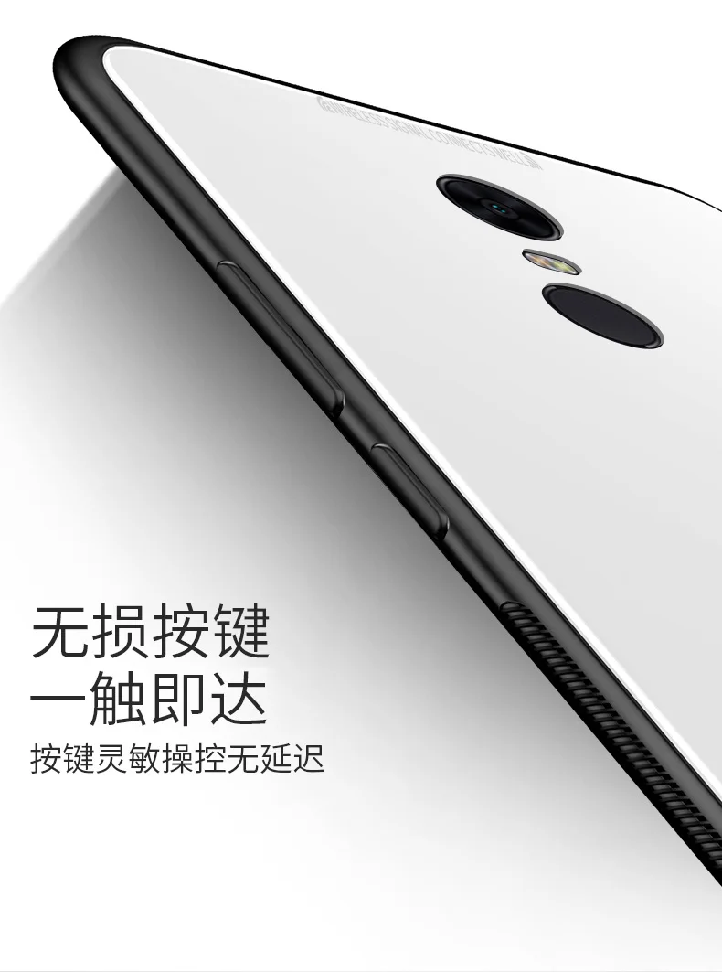 Чехол для Xiaomi Redmi 6 Pro 6A S2 роскошный жесткий защитный чехол на заднюю панель из