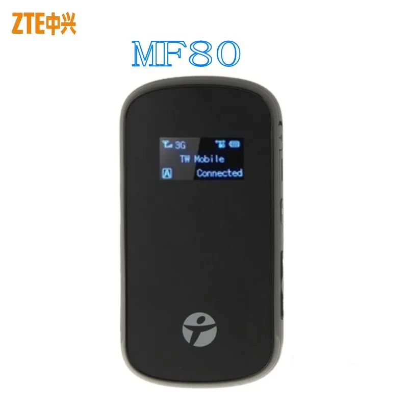 Разблокированный 3G модем ZTE MF80 разблокированный HSPA + GSM USB роутер 42Mbs Wi Fi Мобильная
