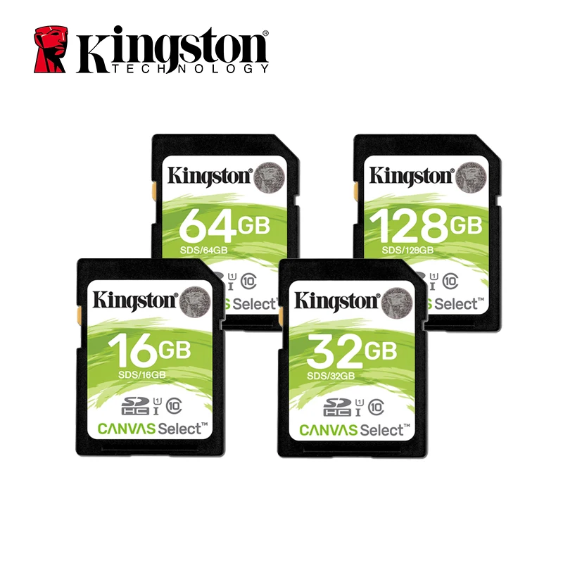 Kingston sd-карта 128 Гб 64 карта памяти класс 10 SDHC SDXC 32 16 uhs-i HD video cartao de memoria carte SD tarjeta для