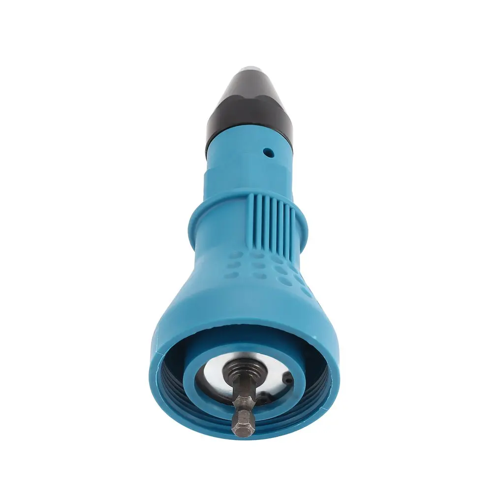 Rivet Gun for Cordless Drill Electric Nut Riveting Tool Adaptor Insert with 4 Nozzles | Инструменты