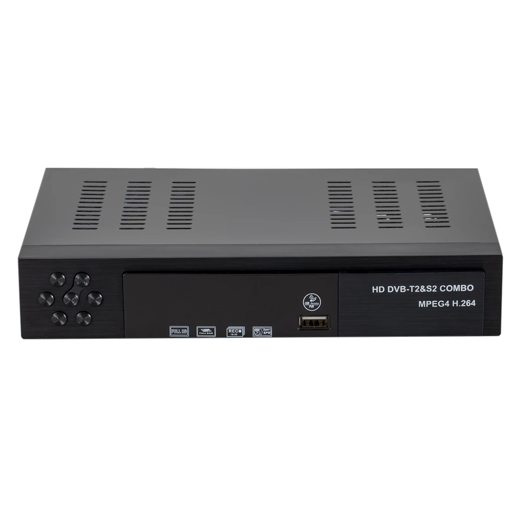USB 2,0 DVB S2 T2 ТВ-тюнер DVB-S2 DVB-T2 комбо-ресивер телеприставка Full-HD цифровой смарт-ТВ приставка MPEG4 поддержка Wifi антенна