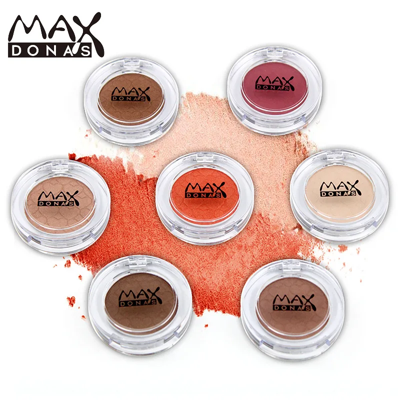 Maxdonas новые одноцветные тени для век русалки Ji многоцветные матовое стекло с