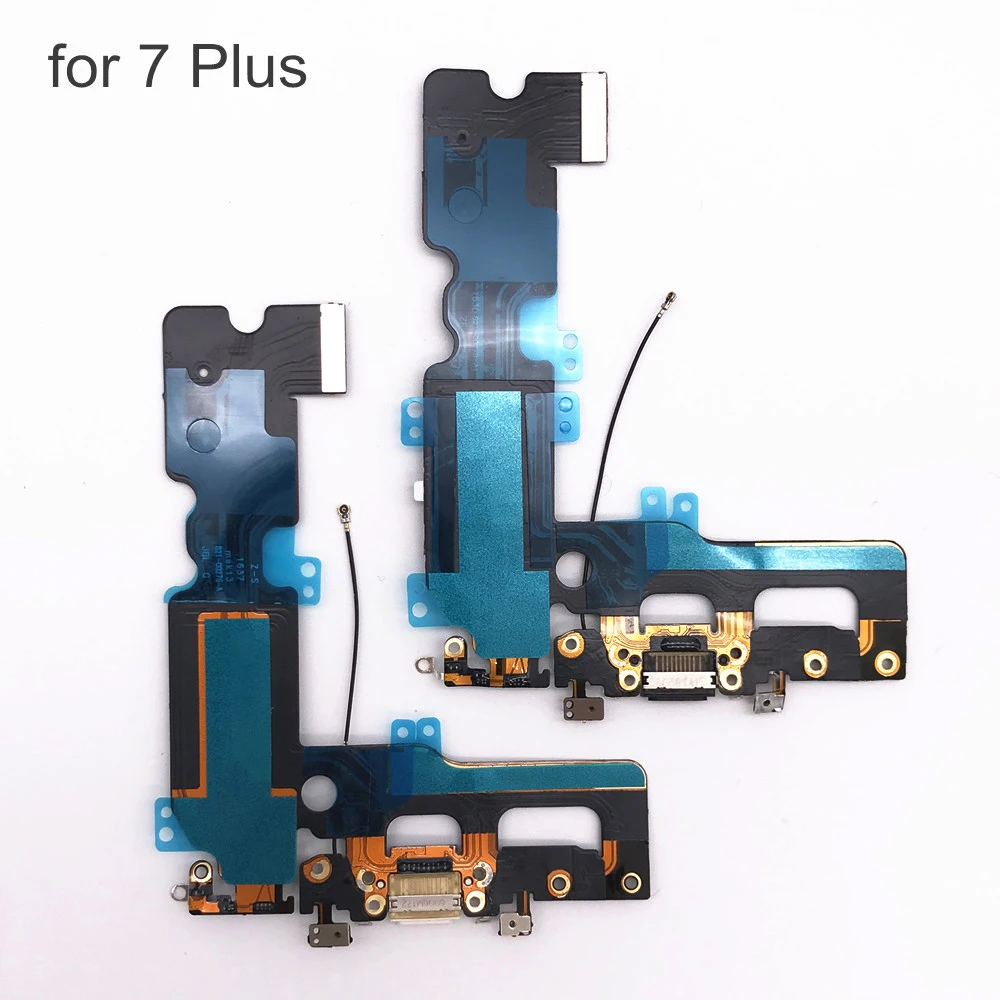 Новый 10 шт. зарядный порт гибкий кабель для iPhone 7 7G 7P USB док разъем наушников аудио