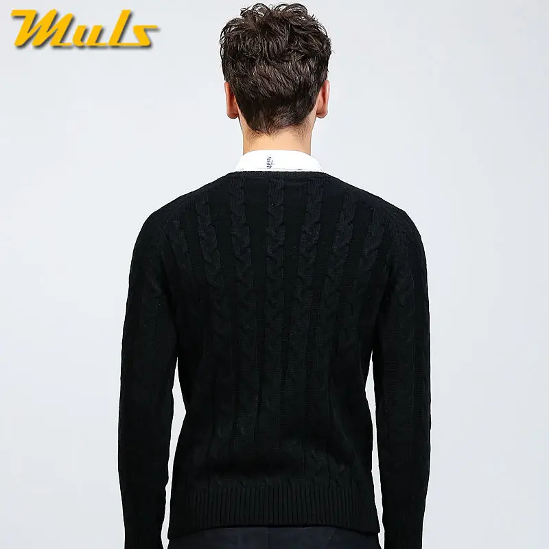 Свитер мужской шерстяной с круглым вырезом на осень/зиму|sweater turtleneck|sweater holdersweater