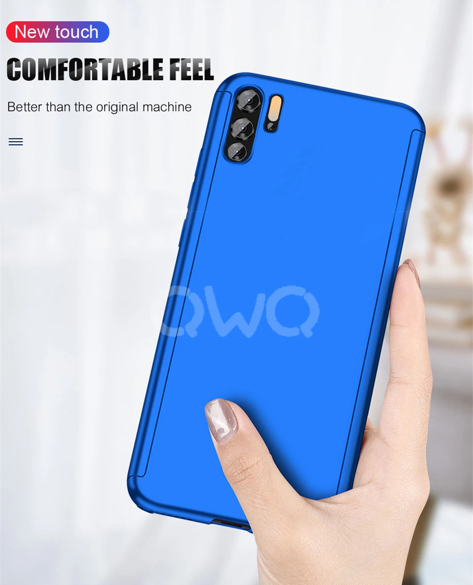 360 Роскошный чехол для телефона huawei P20 P30 Lite Pro mate 20 10 Lite Pro 20x матовый чехол для huawei P20 nova 3 3i полная защита