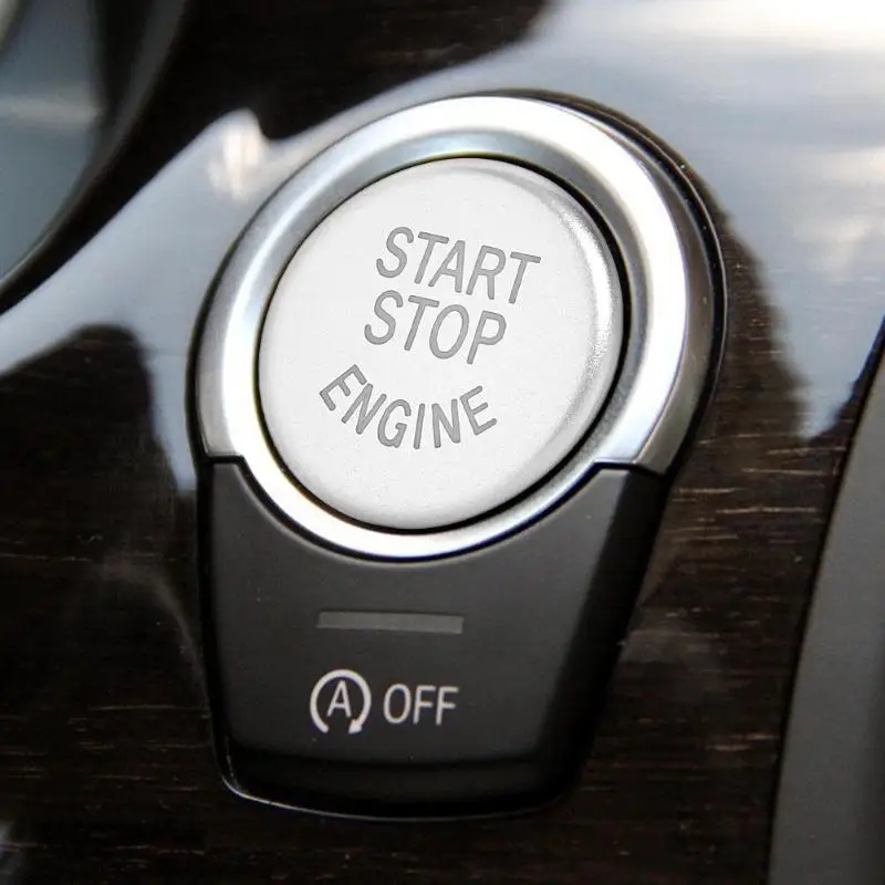 Замена ключа зажигания VODOOL крышка для автомобильного двигателя Onekey Start Stop BMW F/G Code