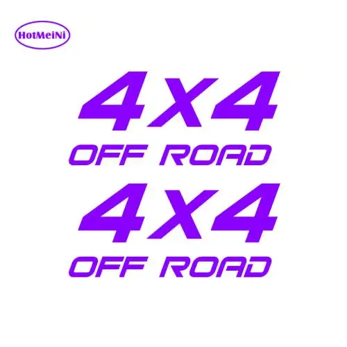 HotMeiNi 2X 4X4 OFF ROAD Suv Interesting Vinyl Decals Car Sticker Car-styling For Window Bumper Laptop JDM Racing 16*16.4cm | Автомобили и