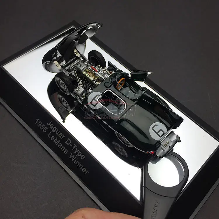 Новинка винтажная модель из литого металла Jaguar 1/43 D type настольная автомобиля