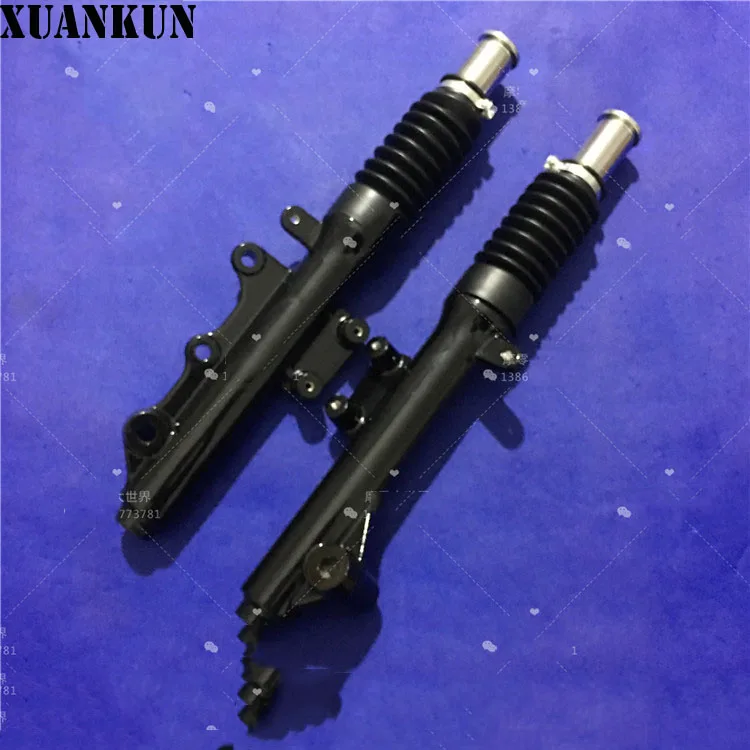 Передняя амортизационная вилка в сборе для мотоцикла от XUANKUN ZY125T 4/5/6|assembly| |