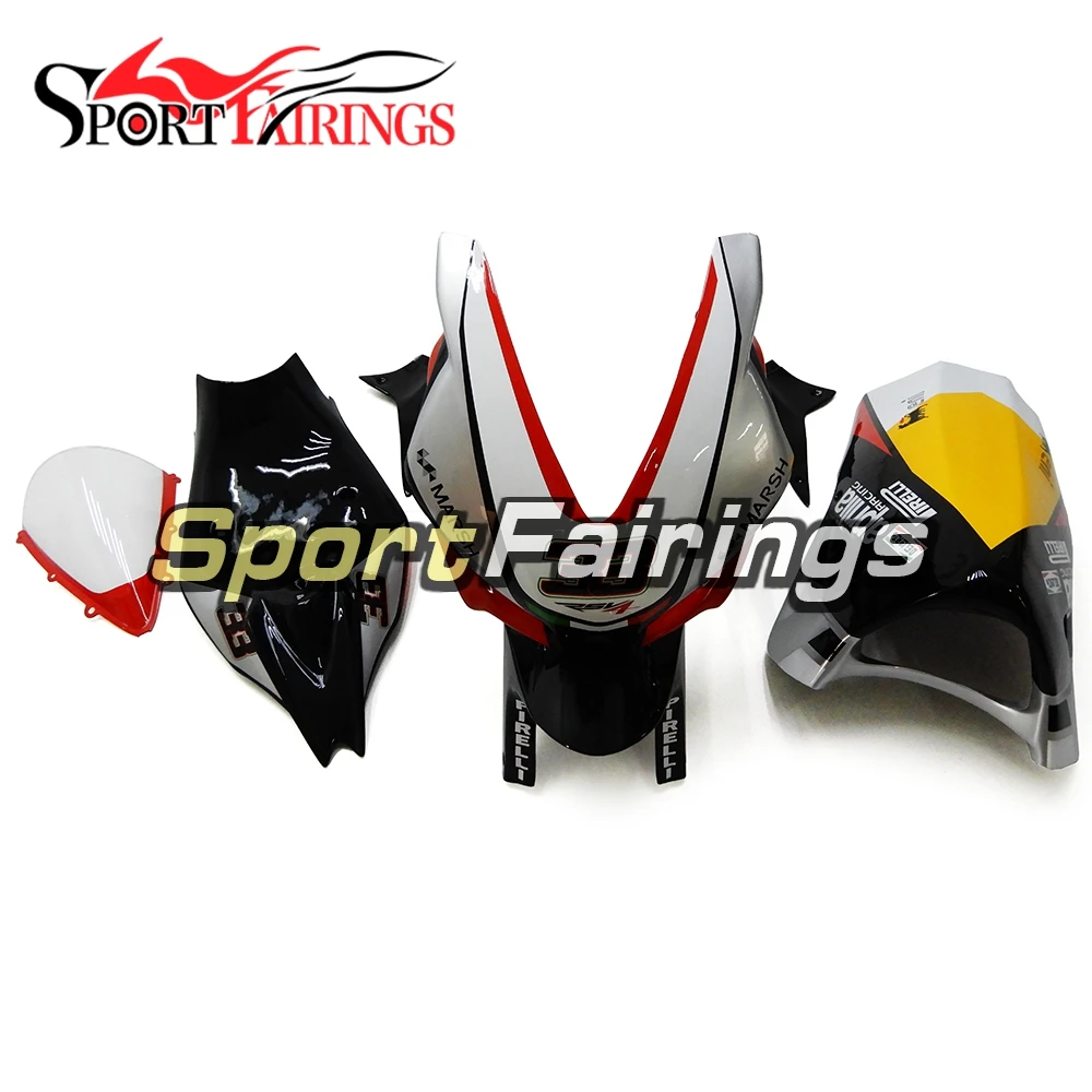 Обтекатели для Aprilia RSV4 1000 2010 2015 10 11 12 13 14 15 стекловолокна материал корпуса Комплект