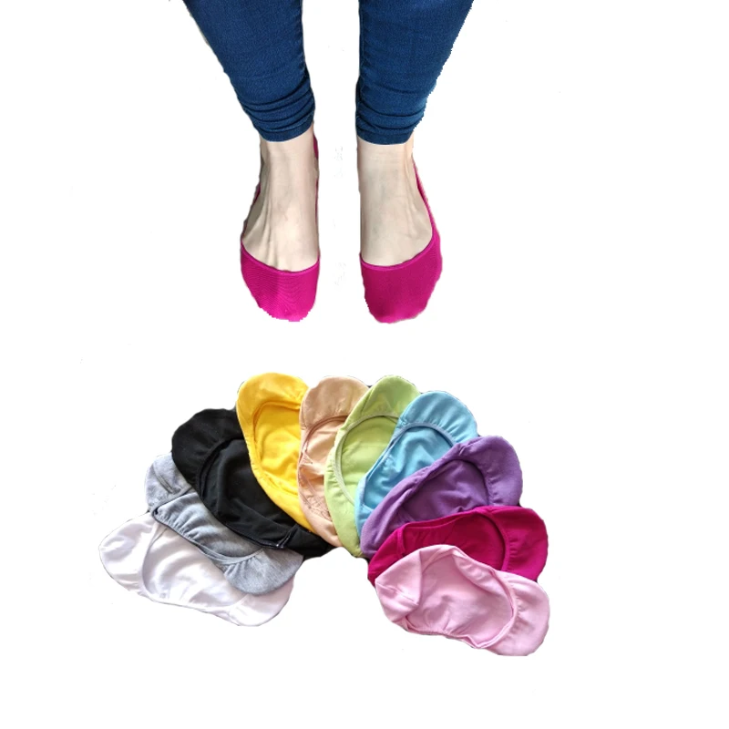 Носки невидимки Женские однотонные 20 шт. = 10 пар|sock slippers|boat socks womeninvisible solid |