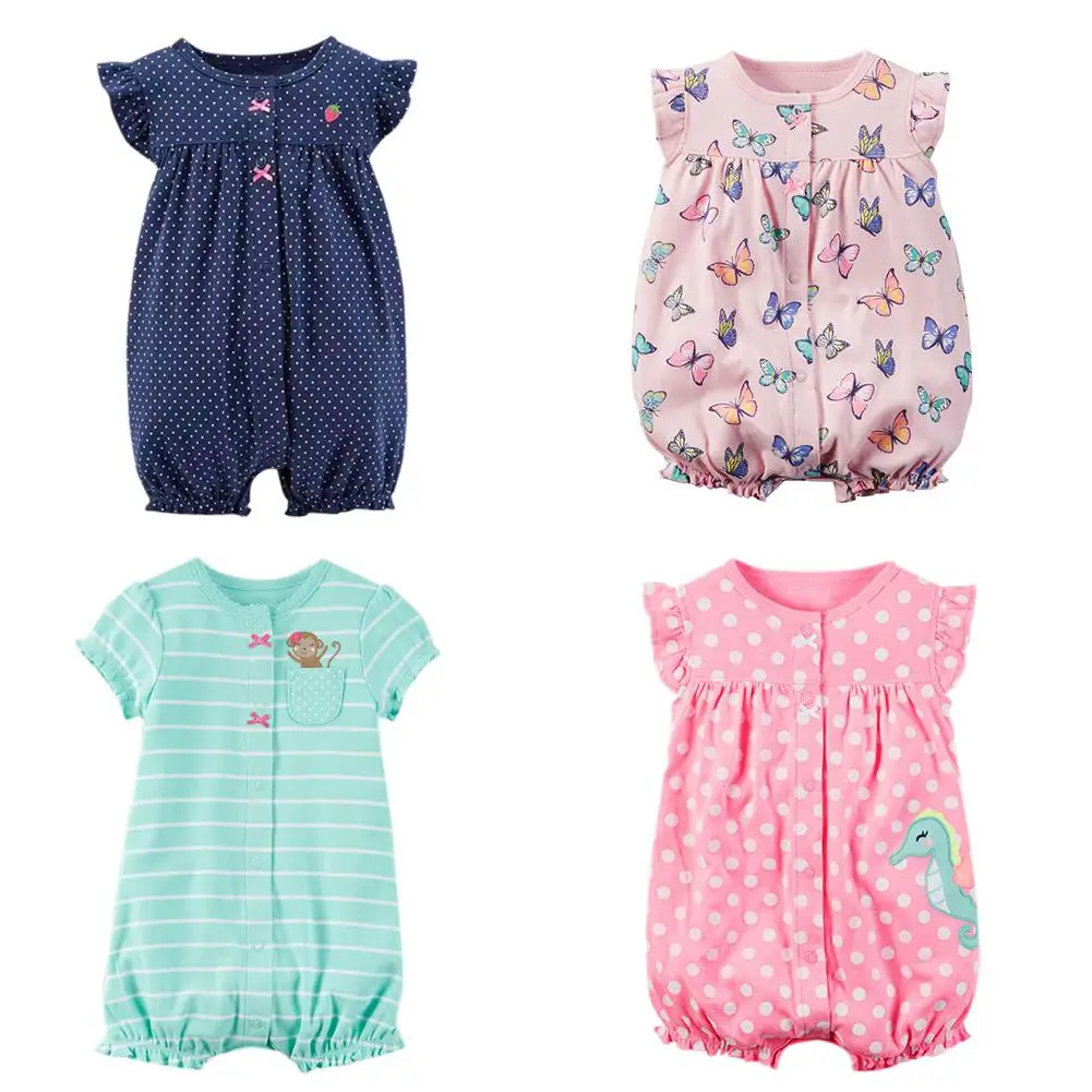 Kidlove детская одежда унисекс одним Pieces Комбинезоны для женщин Одежда малышей