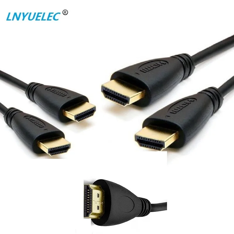 1m 1 5 m 2m 3m 5m 10m Ultra HD HDMI совместимый высокоскоростной 2 0 v/1 4 v + Ethernet HDTV 2160p 4K 3D GOLD|Кабели