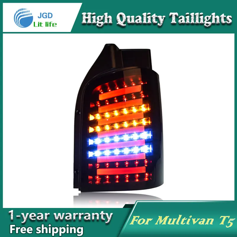 Чехол для задней фары автомобиля VW Multivan T5 задний светодиодный светильник s фонарь