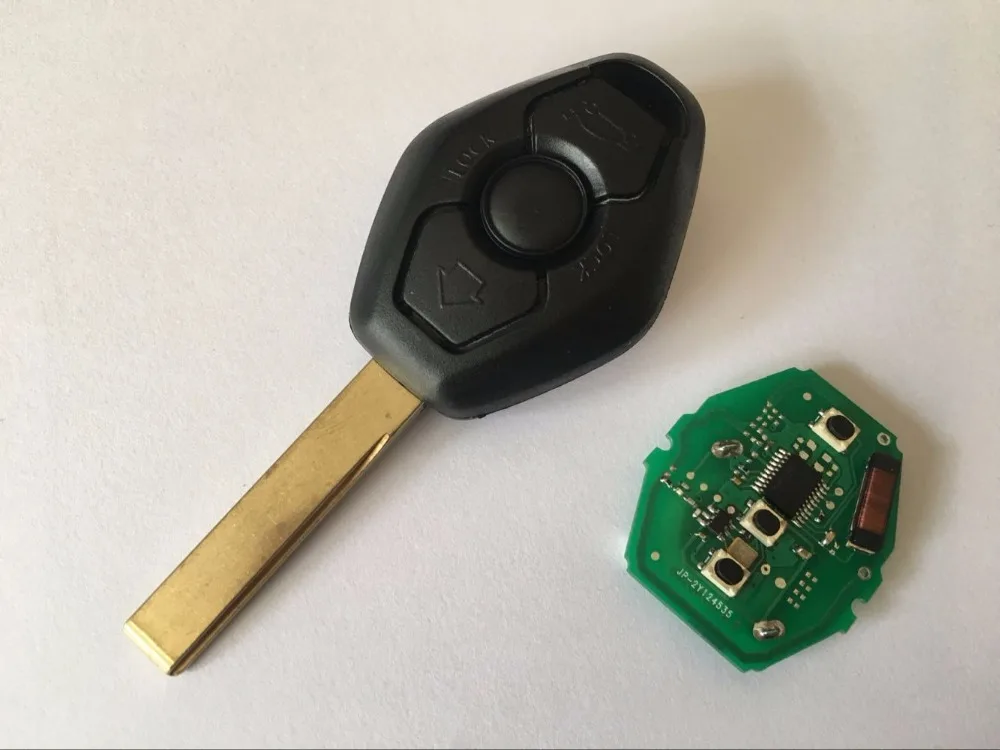 QCONTROL автомобиль дистанционного ключа DIY для BMW CAS X3 X5 Z3 Z4 Z8 3/5/6/7 серии передатчик