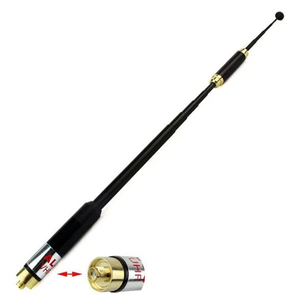 Antenna AL-800 SMA-Female 144/430MHz High Gain Super High Quality Telescopic Antenna For PRYME Kenwood HYT BAOFENG WLKIE TALKIE