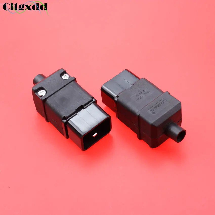 Cltgxdd AC 16A 250В черный PDU розетка Стандартный IEC 320 C19 C20 электрическая кабель Шнур