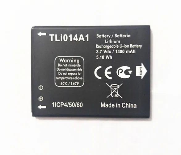 Новый высококачественный аккумулятор 1400 мАч для Alcatel 4013d One Touch Pixi 3 4 5|Аккумуляторы