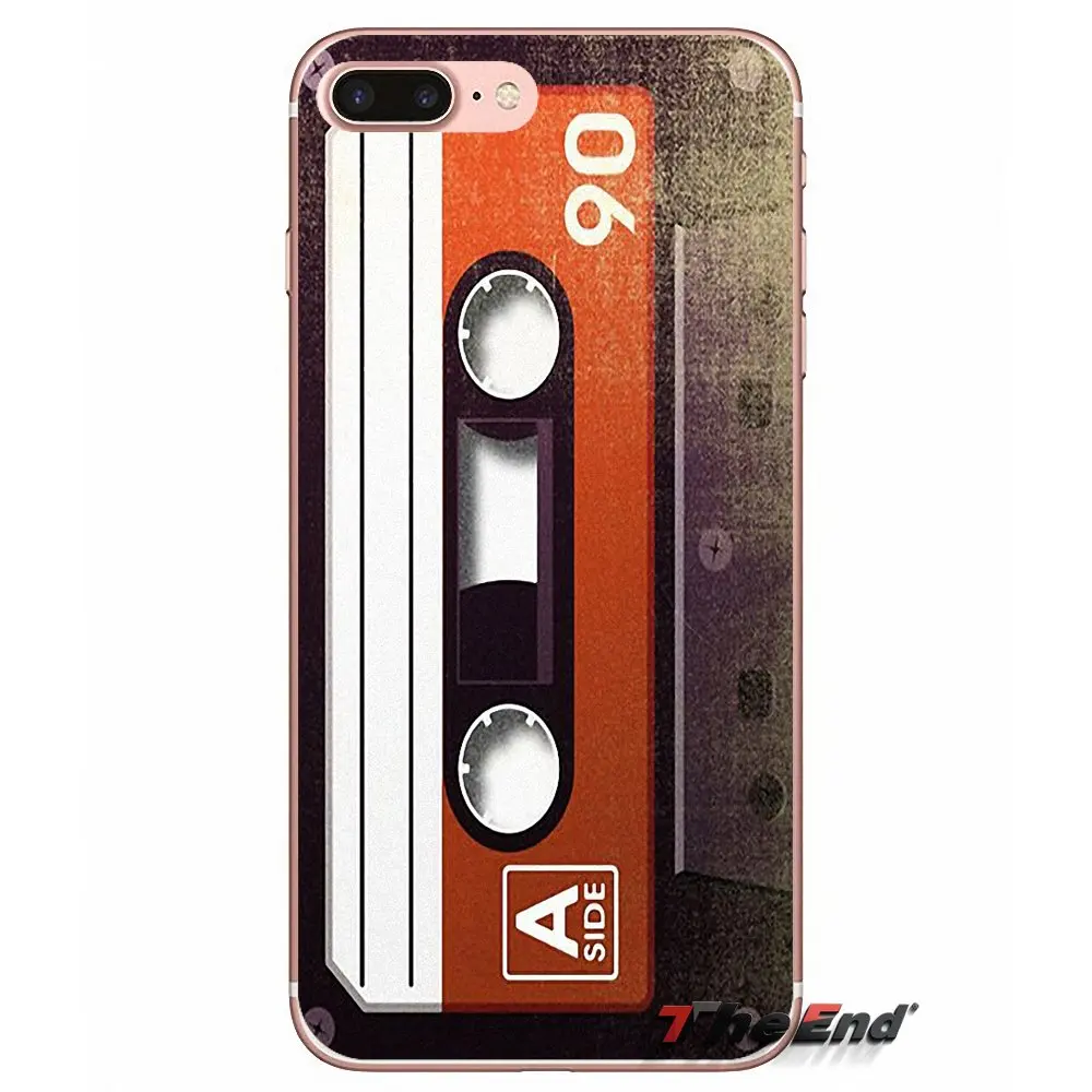 Кассеты акустическая для Apple IPhone X 4 4S 5 5S SE 5C 6 6s 7 8 плюс Plus прозрачный мягкий чехлы |