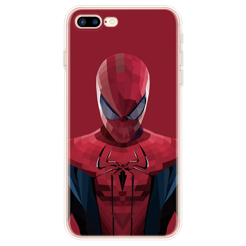 Чехол для телефона Marvel Мстители Герои для iphone X XR 11 Pro XS Max 7 8 6 6S Plus 5 5S SE чехол для iphone 7Plus Мягкий ТПУ чехол