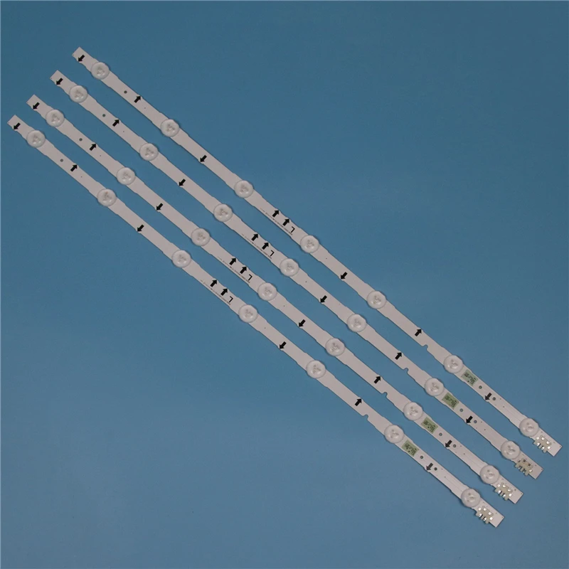 4 Piece LED Array Bars For Samsung UE32J5500AK UE32J5500AU UE32J5500AW 32 inches TV Backlight LED Strip Light Matrix Lamps Bands