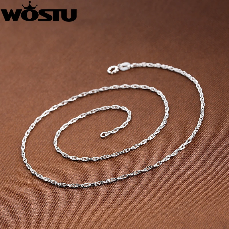 Женская и мужская цепочка из серебра 100% пробы с подвеской | Украшения аксессуары