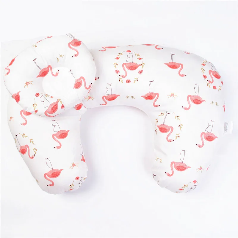 Multifunction Easy Wash Nursing Pillow Baby Breastfeeding Head Neck Protection Adjustable Boppy Feeding Cradle Infant Pillows | Мать и