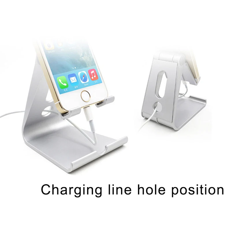 wangcangli rotating charging tablet phone holder for iphone cell desktop stand for phone stand mobile support table free global shipping