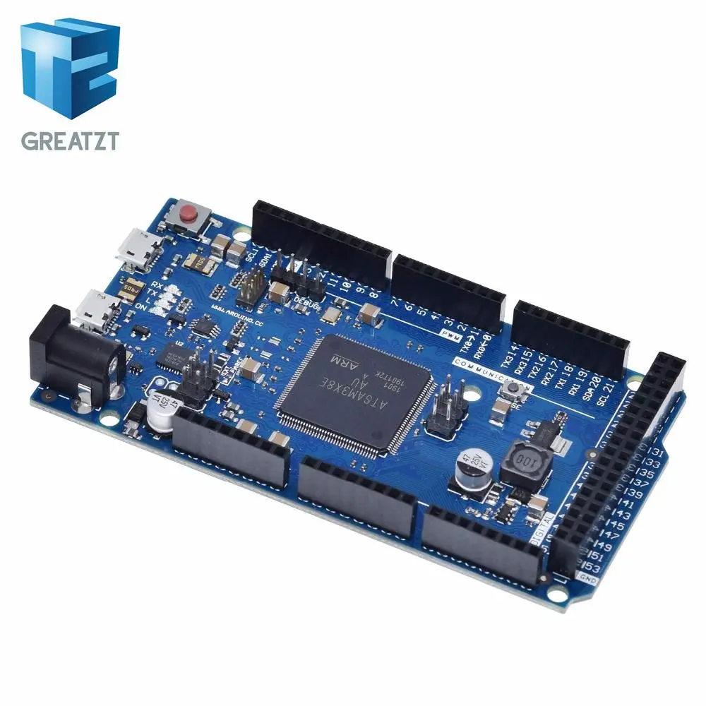 Официальный Совместимость из за R3 доска SAM3X8E 32 битный ARM Cortex M3 / Mega2560 Duemilanove 2013 для