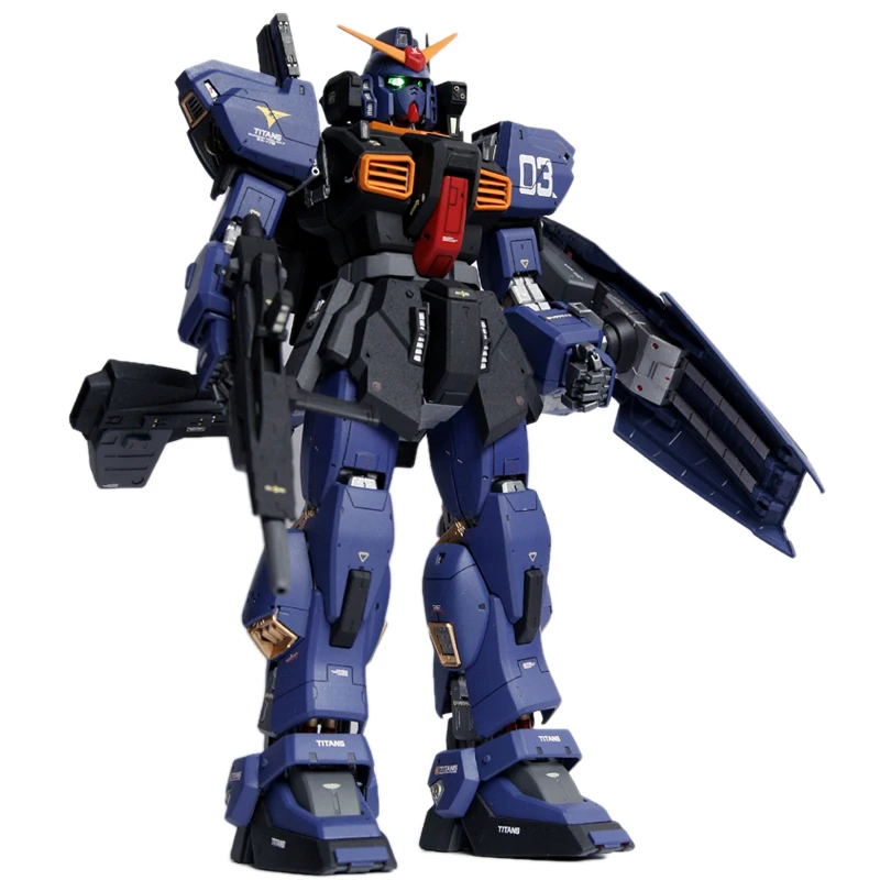 Аниме мобильный костюм PG 1/60 черная Φ Mark-II Сборная модель игрушки робот мультяшная