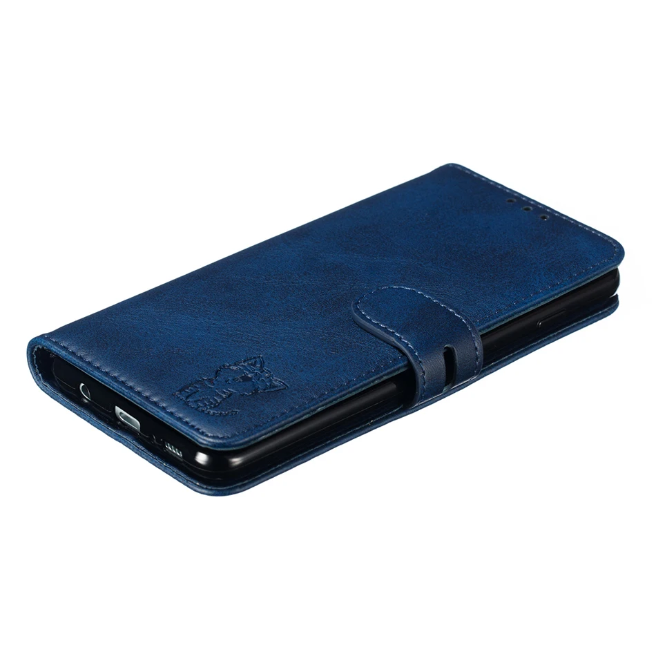 Роскошный чехол с рисунком кота Бумажник Флип-кейсы для Coque samsung Galaxy S8 S9 S10 плюс A10 A20 A30 A40 A50 A60 A70 M10 M20 M30 с откидной крышкой