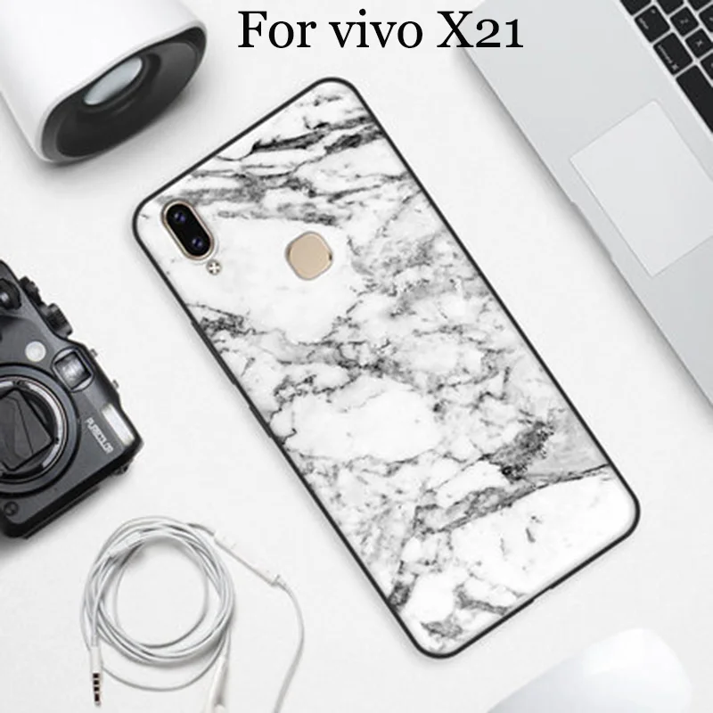 Для естественных X21 чехол Мода Имитация дерева Силиконовые Soft shell для VivoX21 случаи