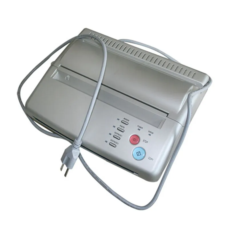 Черный/серебристый переводная машина для тату принтер рисования термальный