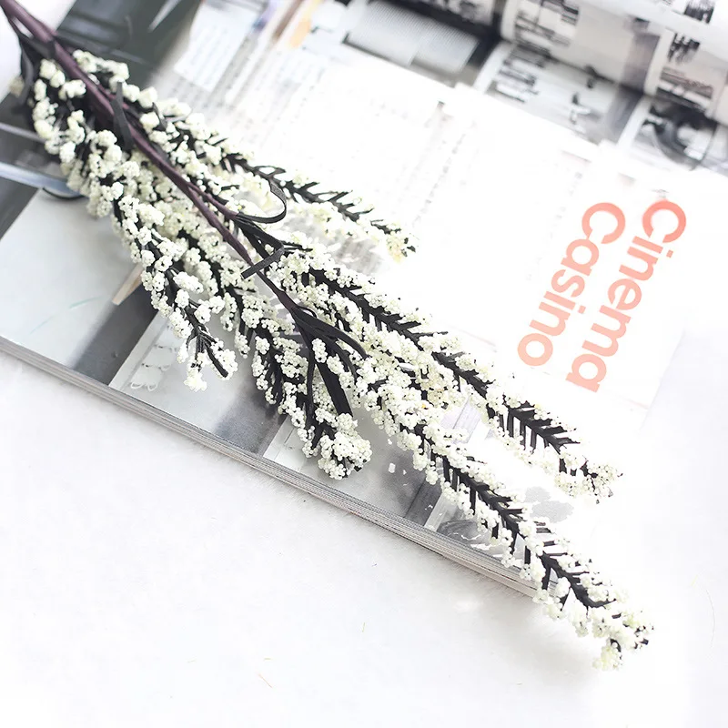 

20PCS Artificial Flowers Wedding Home Decoration Romantic Provence Lavender Flower Silk Artificial Flowers Grain Decorative