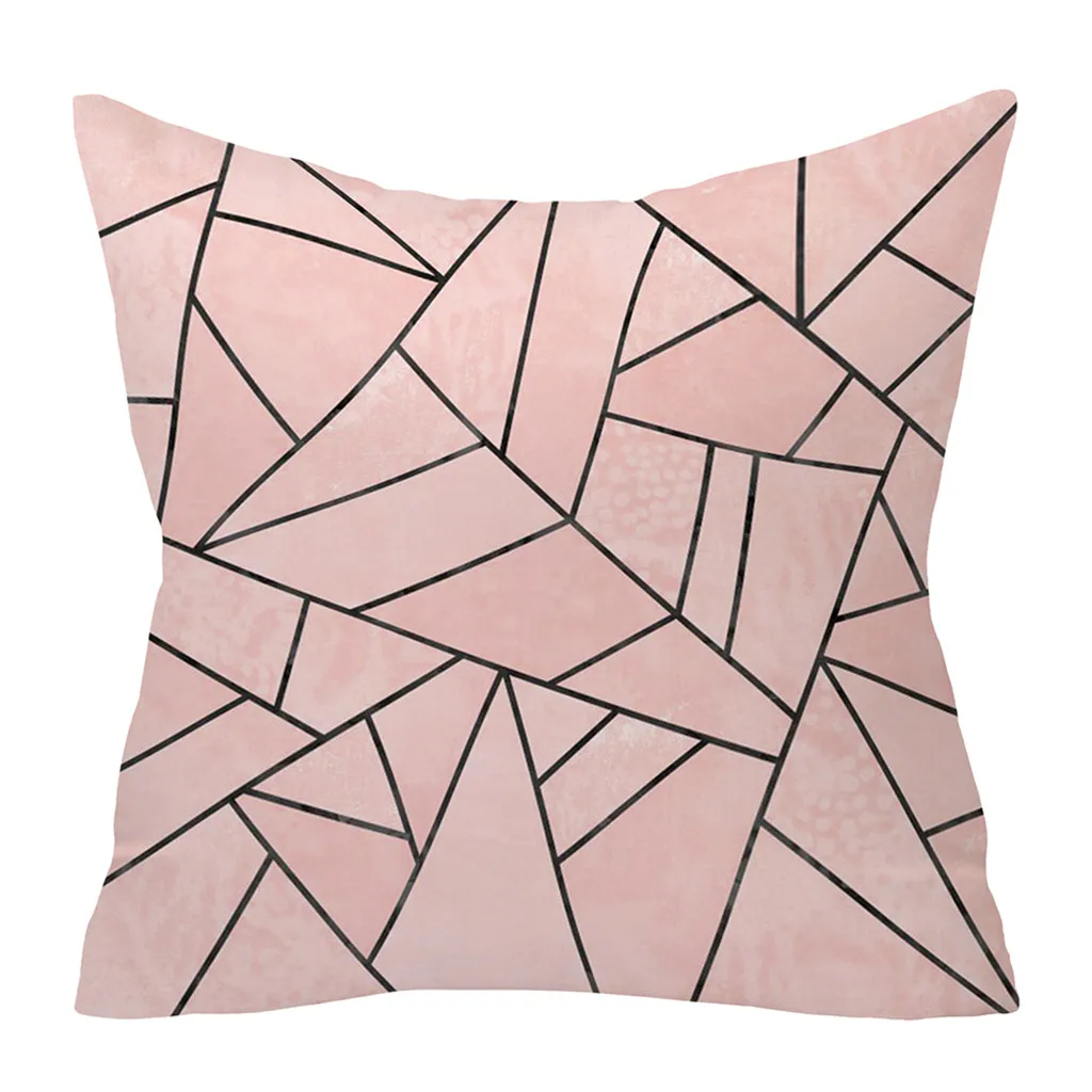 Наволочка серая наволочка для дивана автомобиля на талии подушки домашний декор