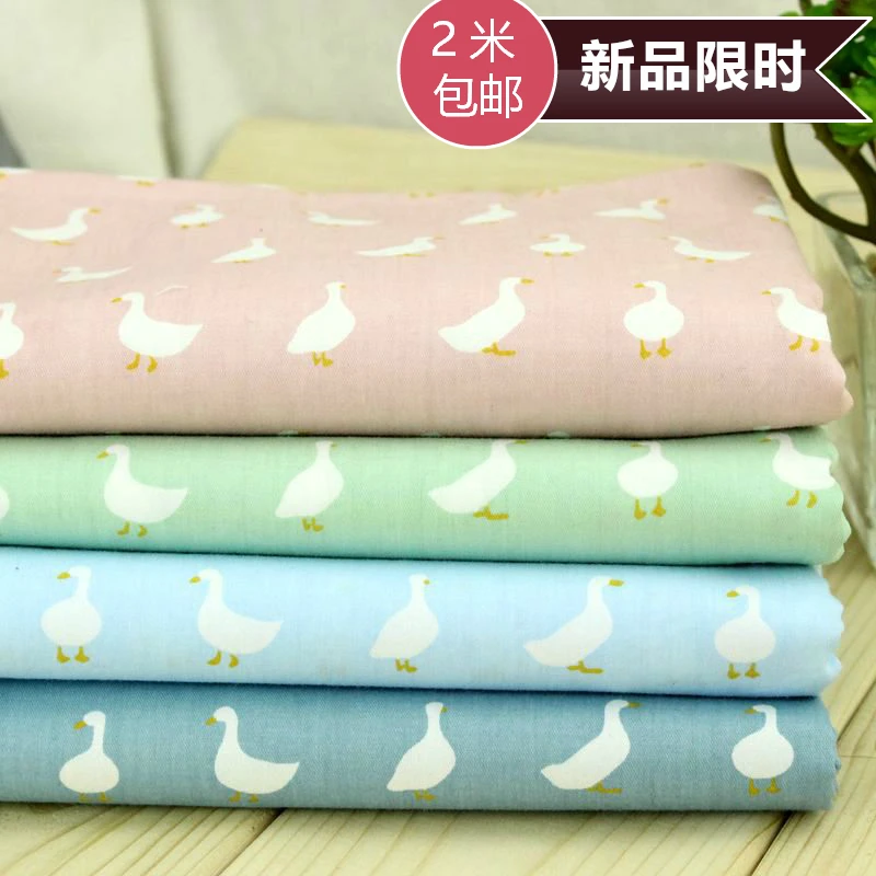 Японская хлопчатобумажная ткань с принтом Twill 160x100 см для шитья рукоделия