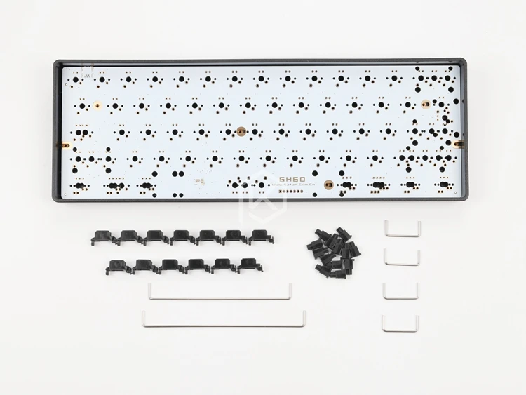 Сатана gh60 60% пользовательские механическая клавиатура комплект до tp 64 клавиши поддерживает TKG-TOOLS PCB GH60 60% запрограммирован gh60 kle